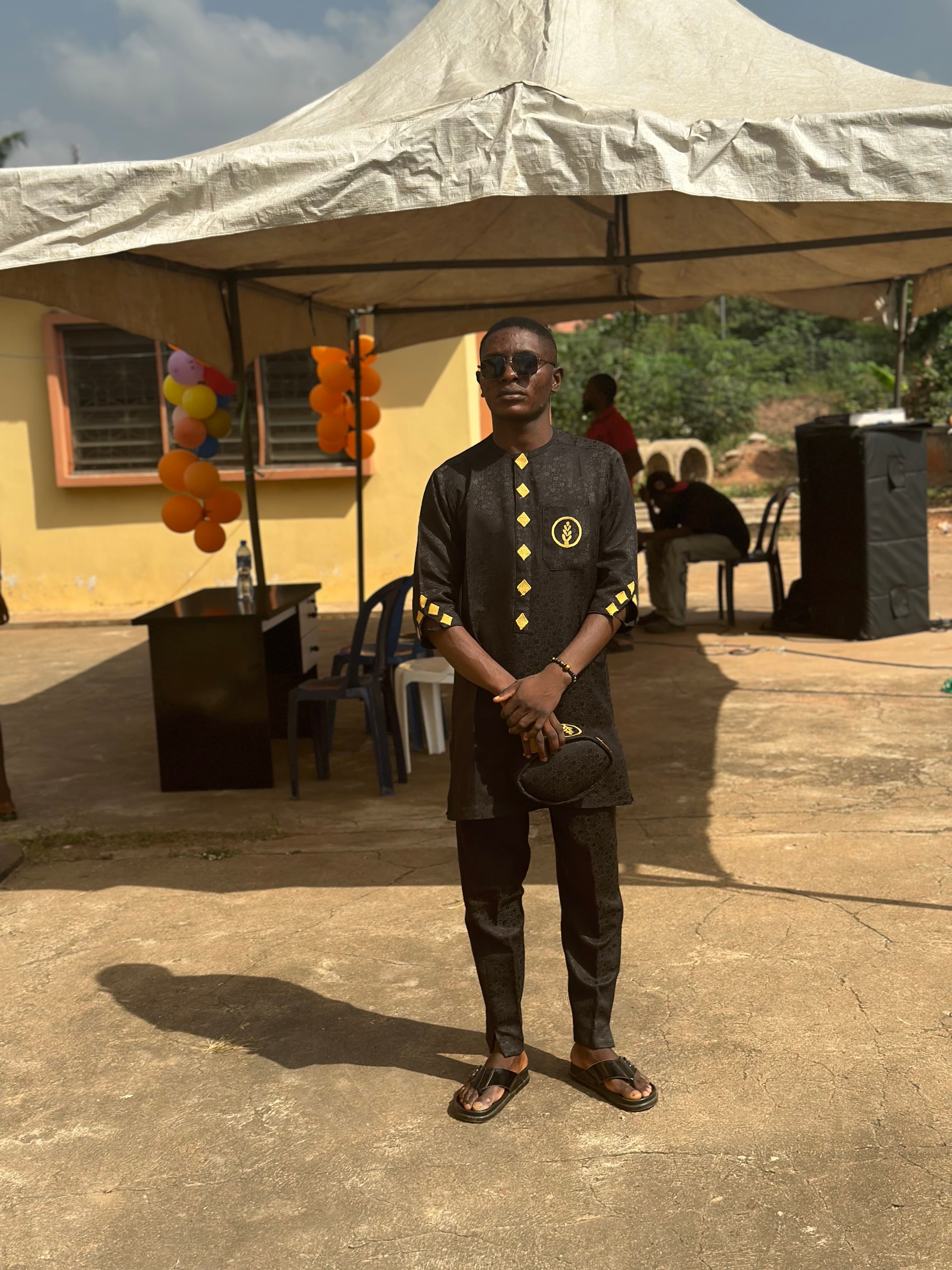 AGNIX Nexus Event - Traditional black and gold attire